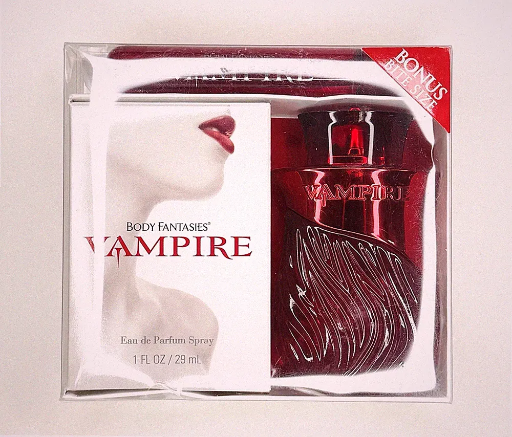 VAMPIRE by Body Fantasies Eau de Parfum 1 oz + 0.5oz Perfume Spray NIB Sealed