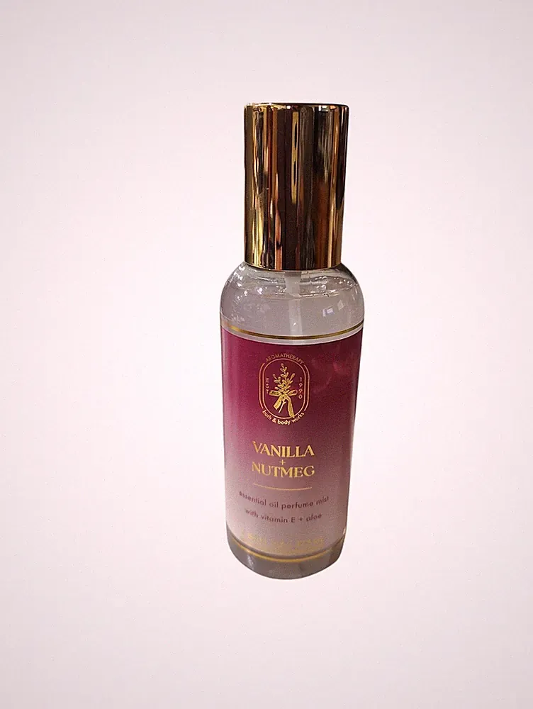 Vanilla and Nutmeg Essential Oil Perfume Aroma Therapy