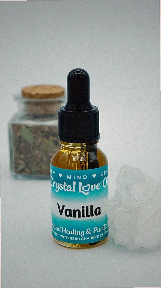 Vanilla Essential Oil by Crystal Love (15ml)
