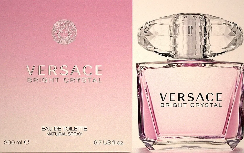 VERSACE BRIGHT CRYSTAL 6.7 FL OZ 200 ML EAU DE TOILETTE BRAND NEW SEALED BOX