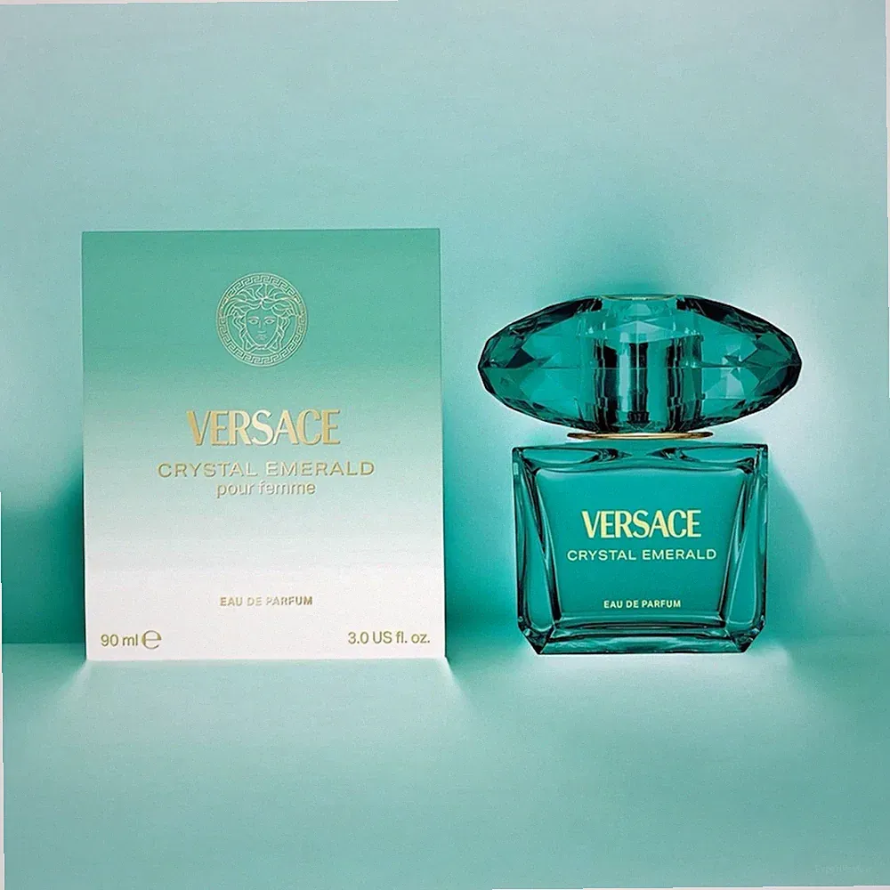 Versace Crystal Emerald Eau De Parfum 3.0oz 90ml Womens Fragrance New Sealed Box