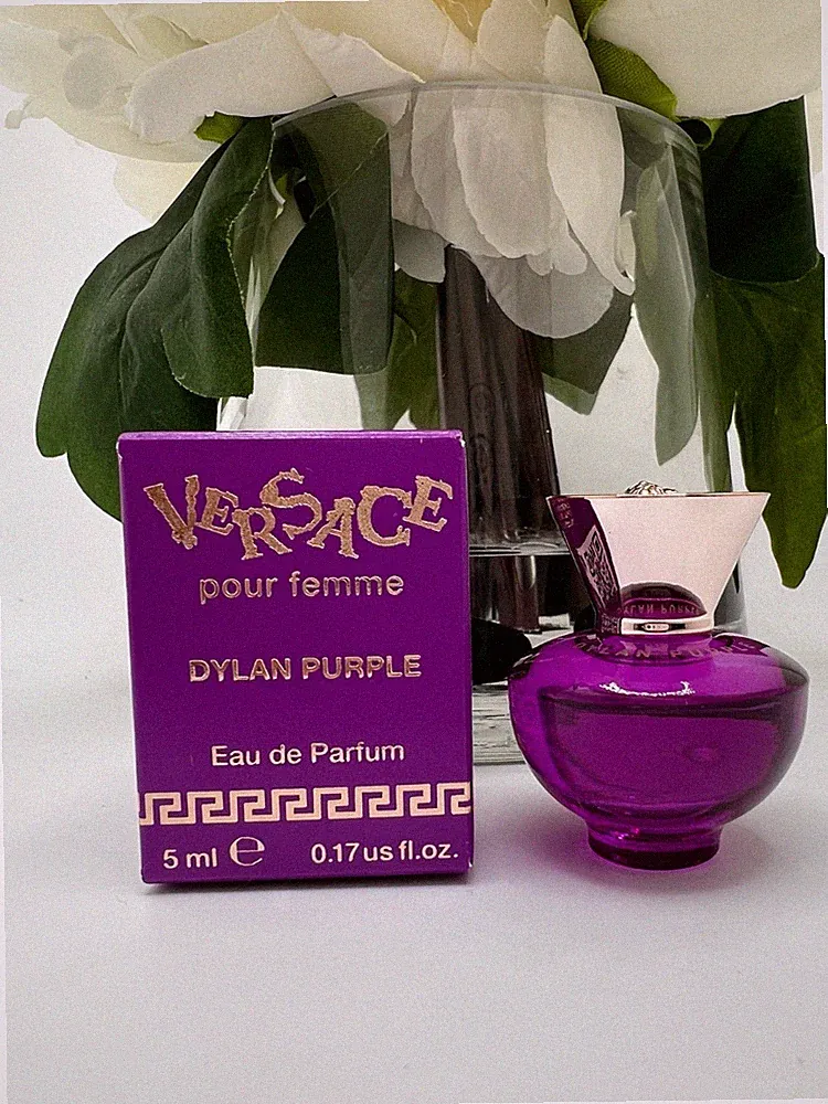 Versace Dylan Purple Pour Femme Eau De Parfum EDP Perfume 5ml/0.17oz Travel Mini