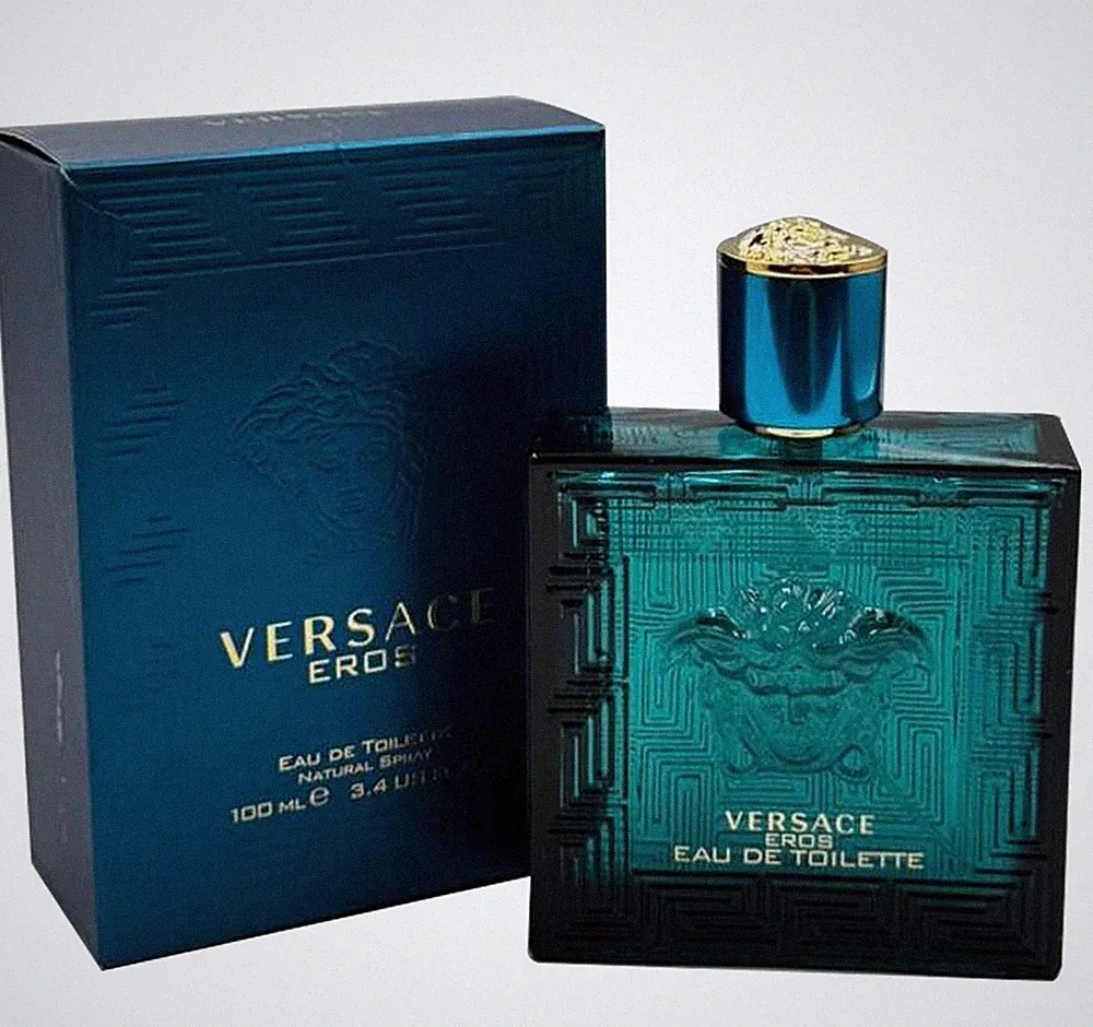 Versace Eros Cologne for Men 3.4 oz EDT Spray Brand New IN BOX**Authentic**