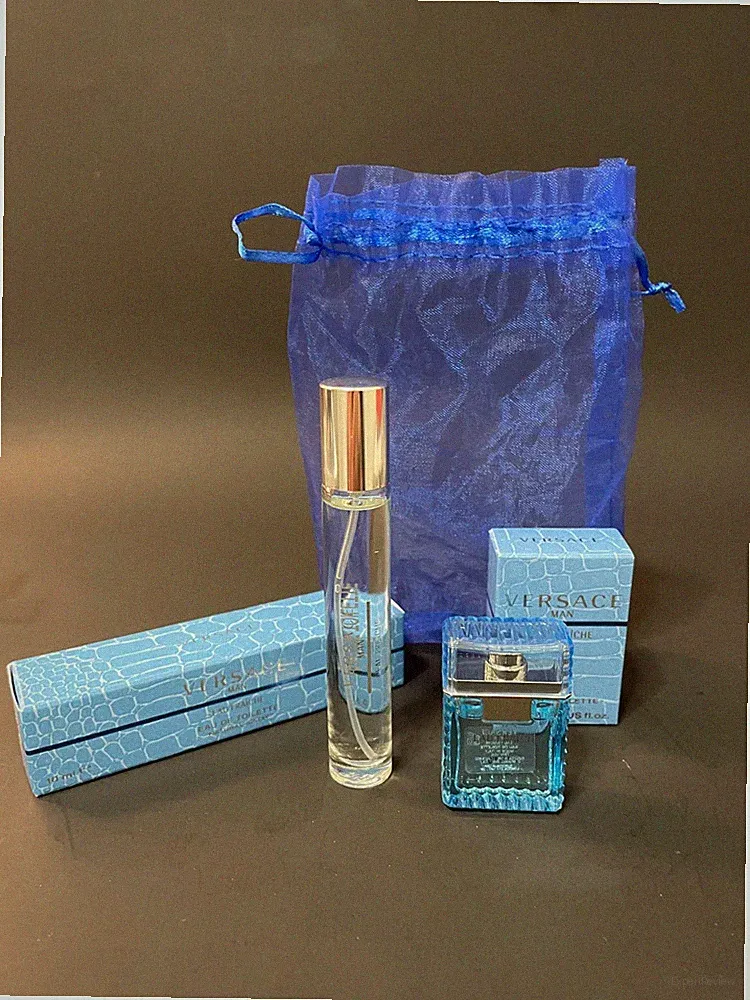 VERSACE “MAN : EAU FRAICHE” FRAGRANCE VARIETY GIFT DUO Travel-Spray