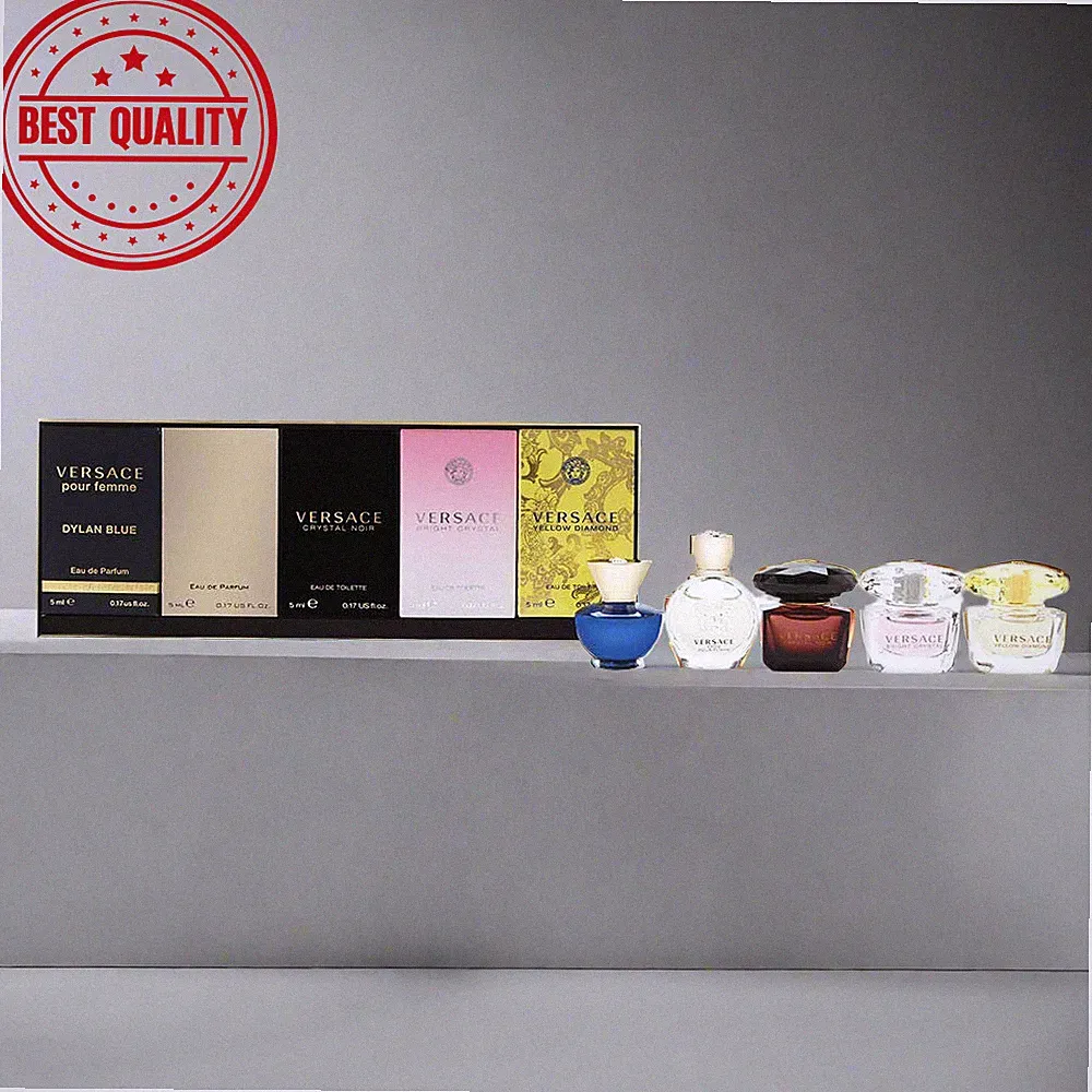 Versace Miniatures Collection Women - 5 Pc Mini Gift Set