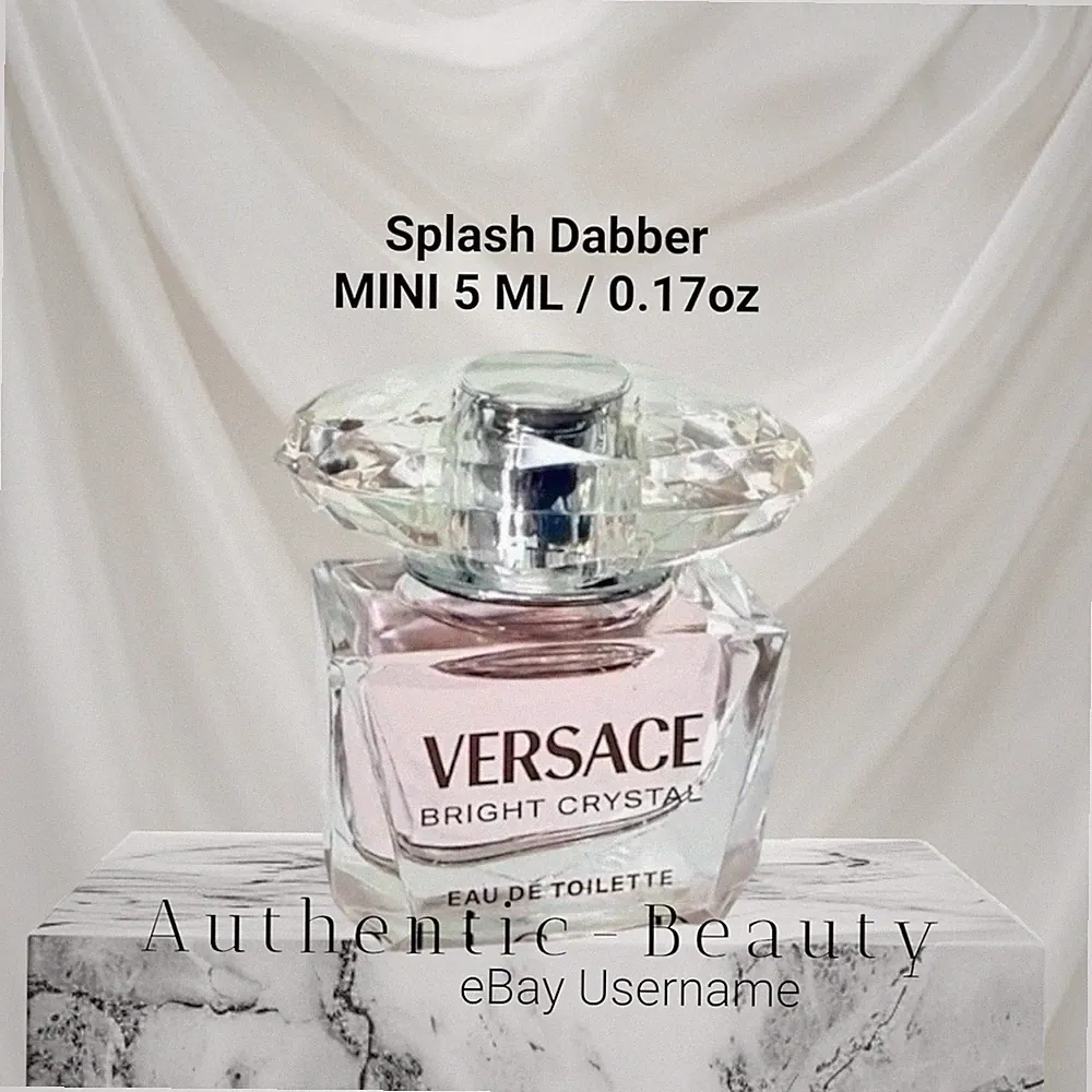 Versace Women Bright Crystal Mini Perfume 5 ML Eau de Toilette Luxury Gift
