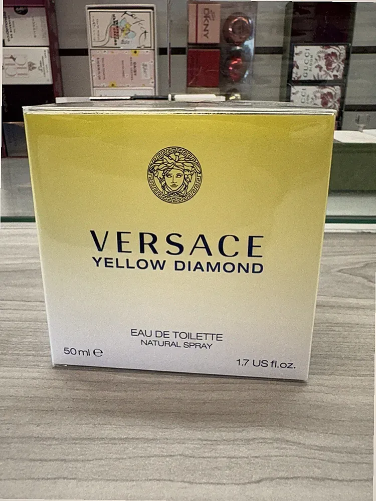 Versace Yellow Diamond Eau de Toilette Spray 50 ml 1.7 fl oz Fragrance BRAND NEW