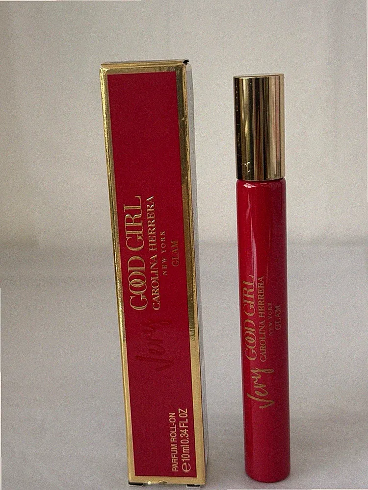VERY GOOD GIRL GLAM by Carolina Herrera | Women 0.34 Oz Parfum Roll On Travel Si