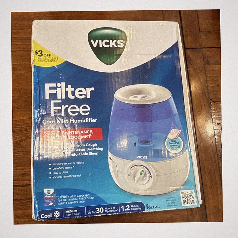 Vicks Filter Free Cool Mist Humidifier