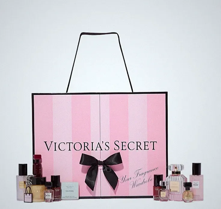 Victoria's Secret 12 Pcs Fragrance Wardrobe Gift Set Signature Eau De Parfum New