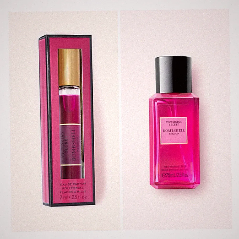 Victoria's Secret BOMBSHELL PASSION Eau de Parfum Rollerball and Fragrance Mist