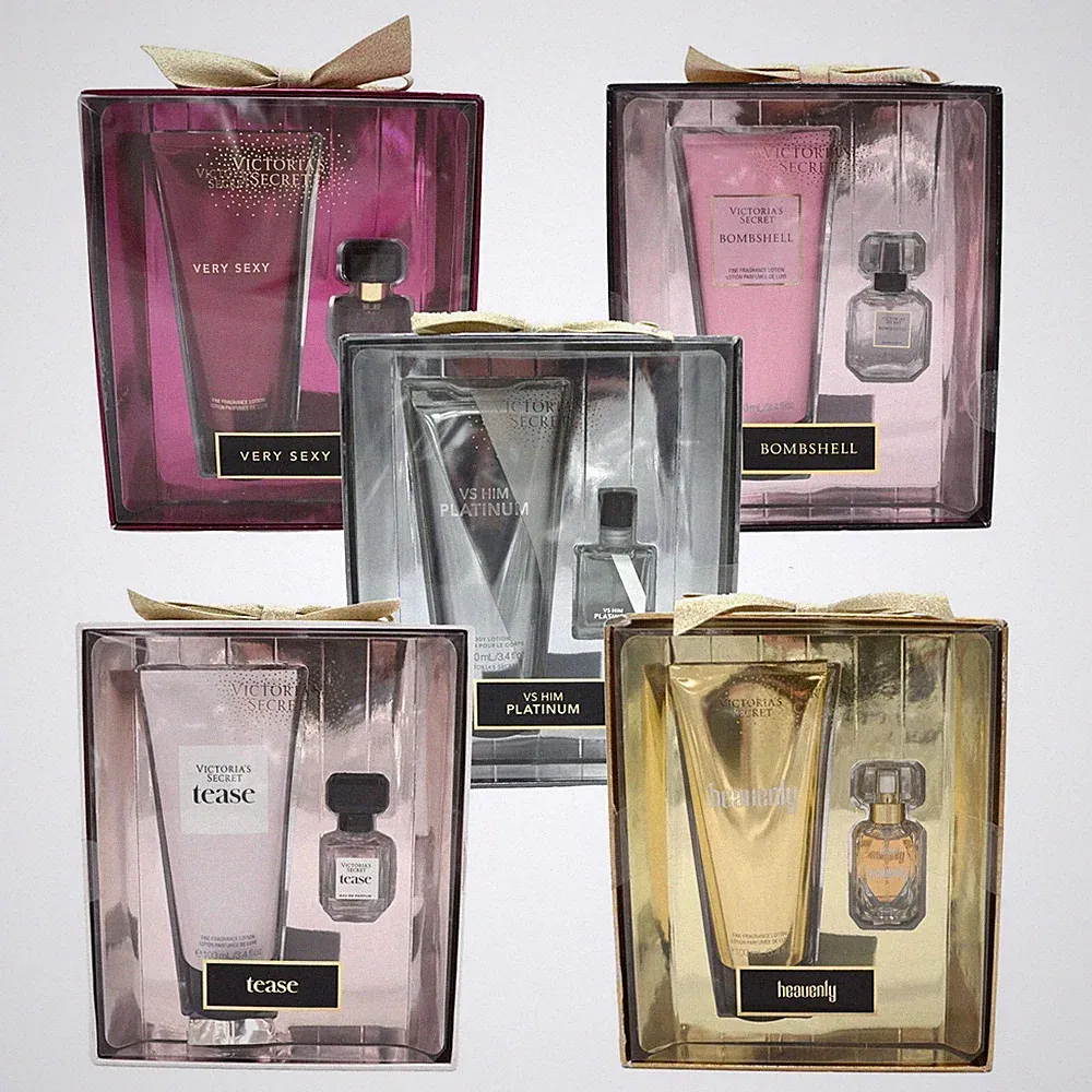 Victoria's Secret Gift Set Travel Size Perfume Fragrance Lotion Giftset 0.25 EDP