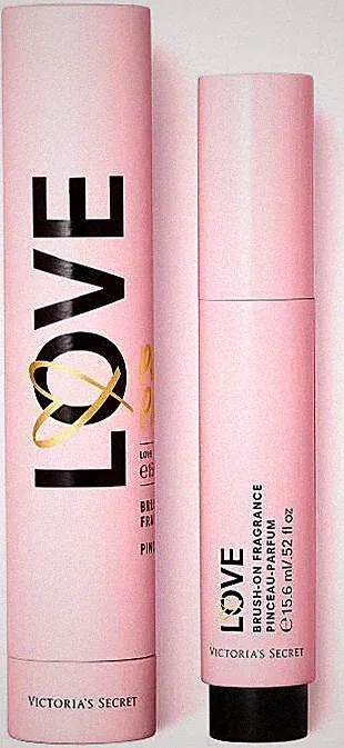 Victoria’s Secret LOVE Perfume Paint Brush On Fragrance 0.52 OZ