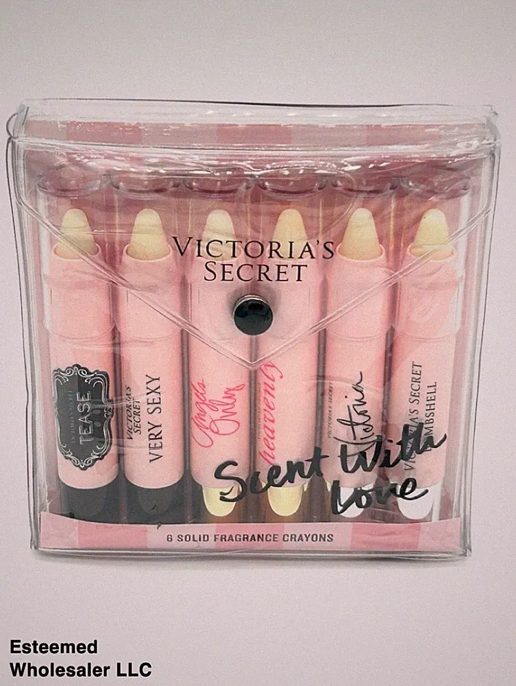 VICTORIA'S SECRET Scent With Love 6 Solid Fragrance Crayons Set
