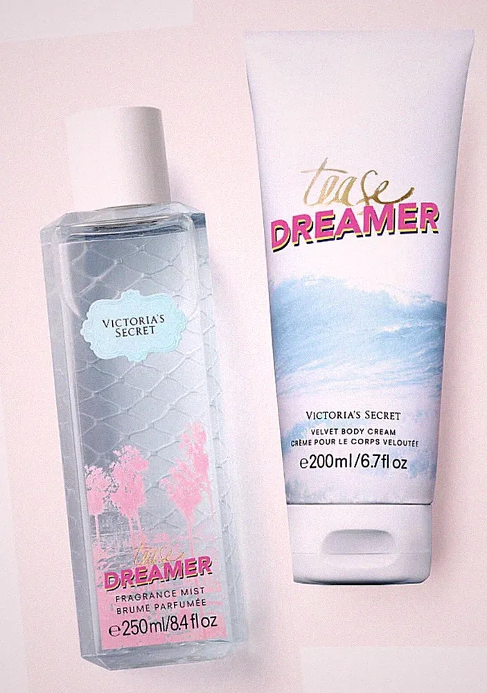 Victoria’s Secret Tease Dreamer Perfume Fragrance Mist 8.4 Fl Oz & Lotion 6.7 Oz
