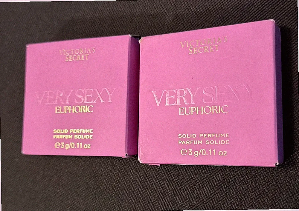 Victoria’s Secret ~Very Sexy~ Euphoric Solid Perfume 3g | New In Box | x2