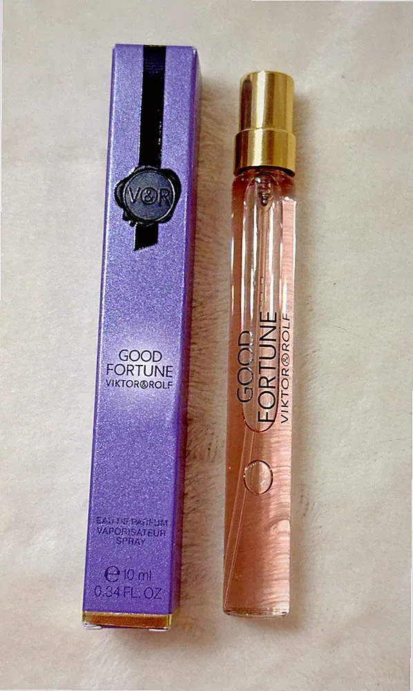 Viktor & Rolf ~ GOOD FORTUNE ~ EDP Spray Travel Perfume ~ .34 fl oz (10mL) ~ NIB