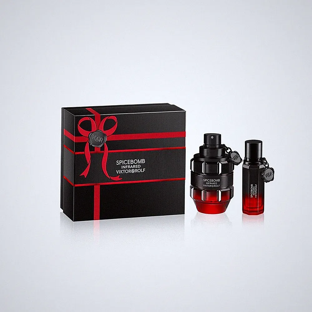 Viktor & Rolf SPICEBOMB Infrared Eau De Toilette 2 Pieces Gift Set