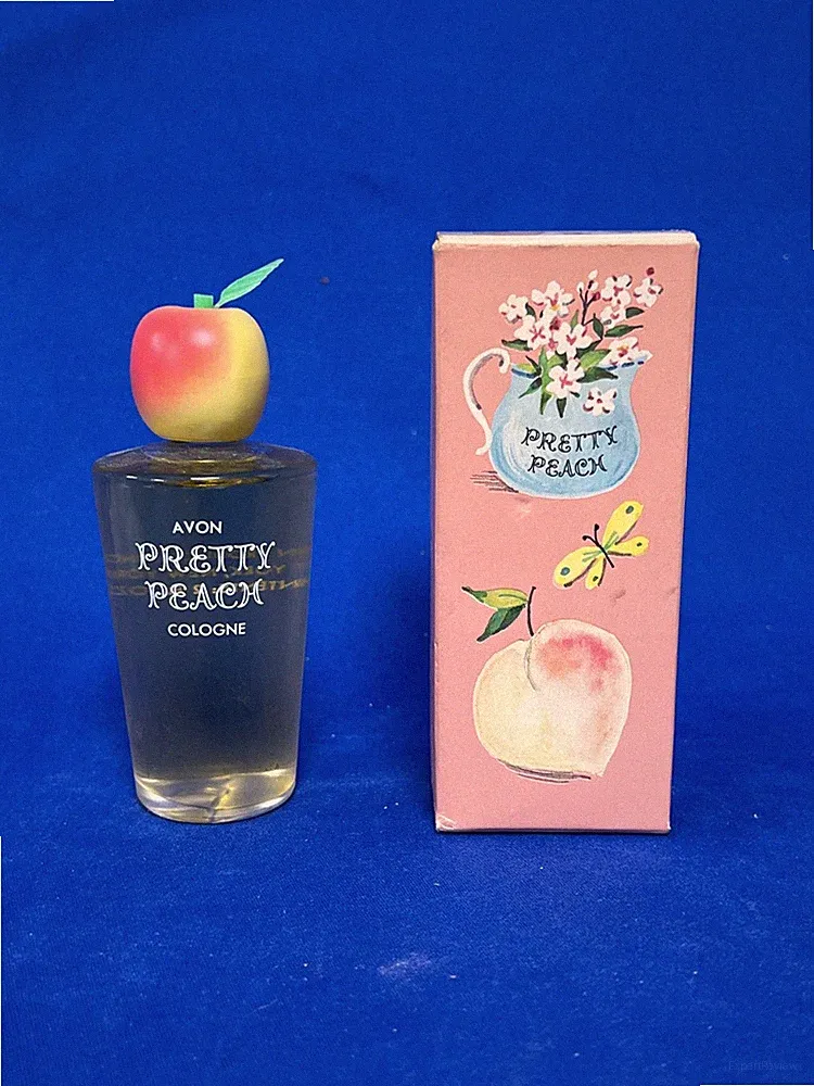 Vintage Avon Pretty In Peach Cologne Perfume