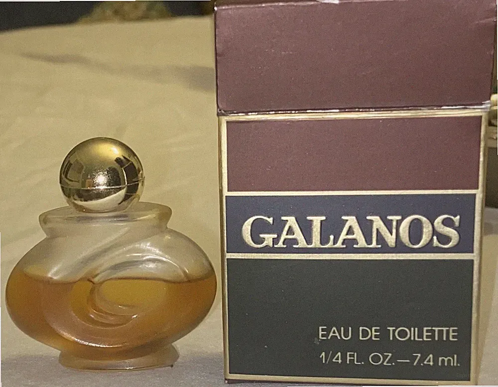 Vintage ca.1980’s GALANOS EAU DE TOILETTE Approx 0.12oz MINIATURE Splash w/ Box