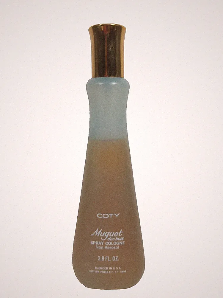 Vintage COTY MUGUET DES BOIS Spray Cologne Non-Aerosol Woman’s Perfume 3.8 oz