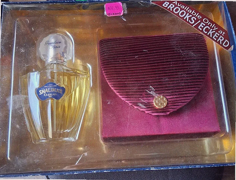 vintage guerlain paris shalimar perfume