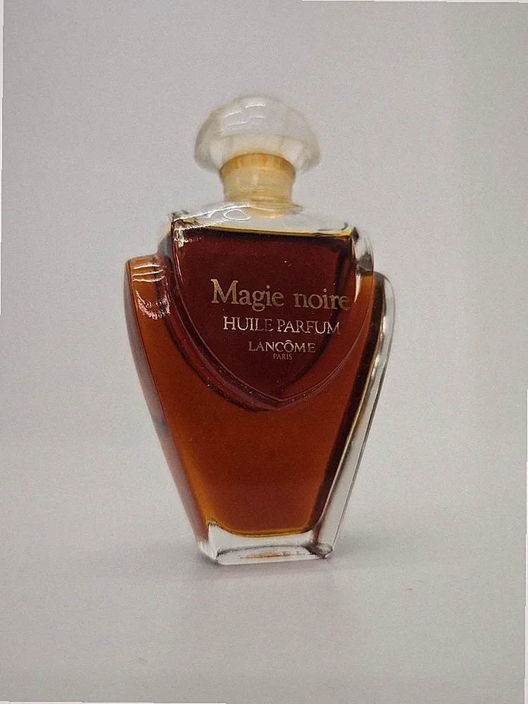 Vintage Lancôme MAGIE NOIRE Huile Parfum By Cosmair Made in France 30ml 1oz RARE