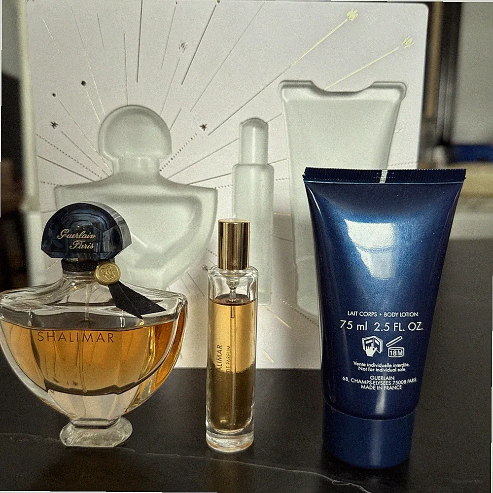 Vintage OG Shalimar Guerlain Perfume Purse Spray Body Lotion From Bloomingdale’s