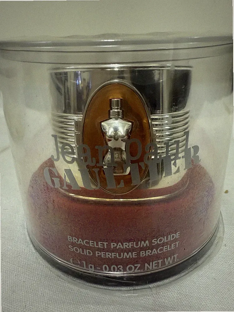 Vintage Old Stock SEALED JEAN PAUL GAULTIER Parfum Solid Perfume Cuff Bracelet