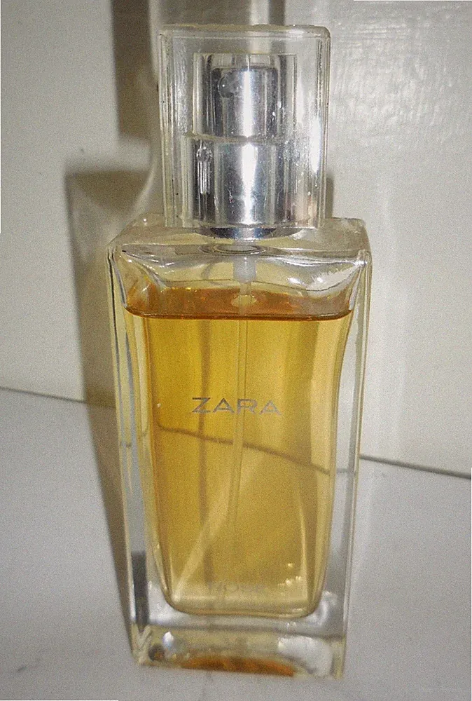VINTAGE SPAIN ZARA EAU DE TOILETTE SPRAY PERFUME BOTTLE 1.02 FL OZ