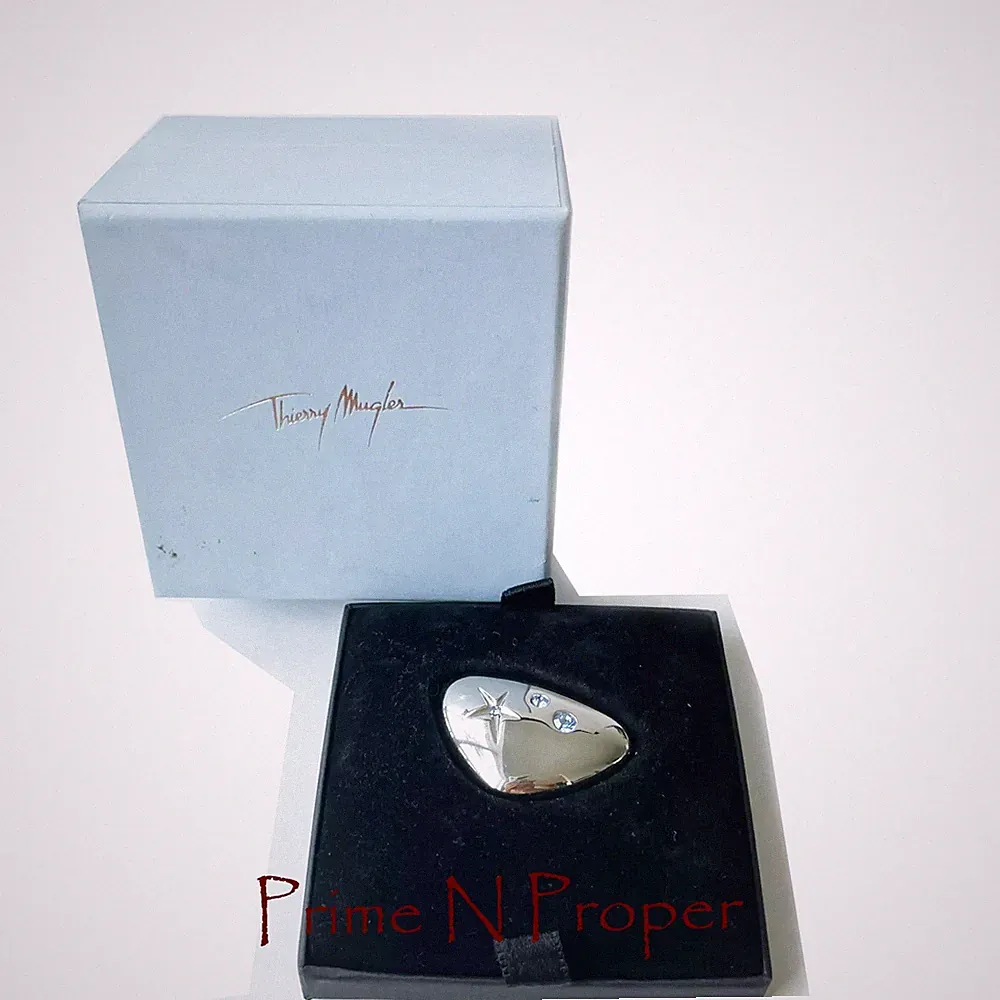 Vintage Thierry Mugler Angel Essence Pendant Necklace No Solid Perfume