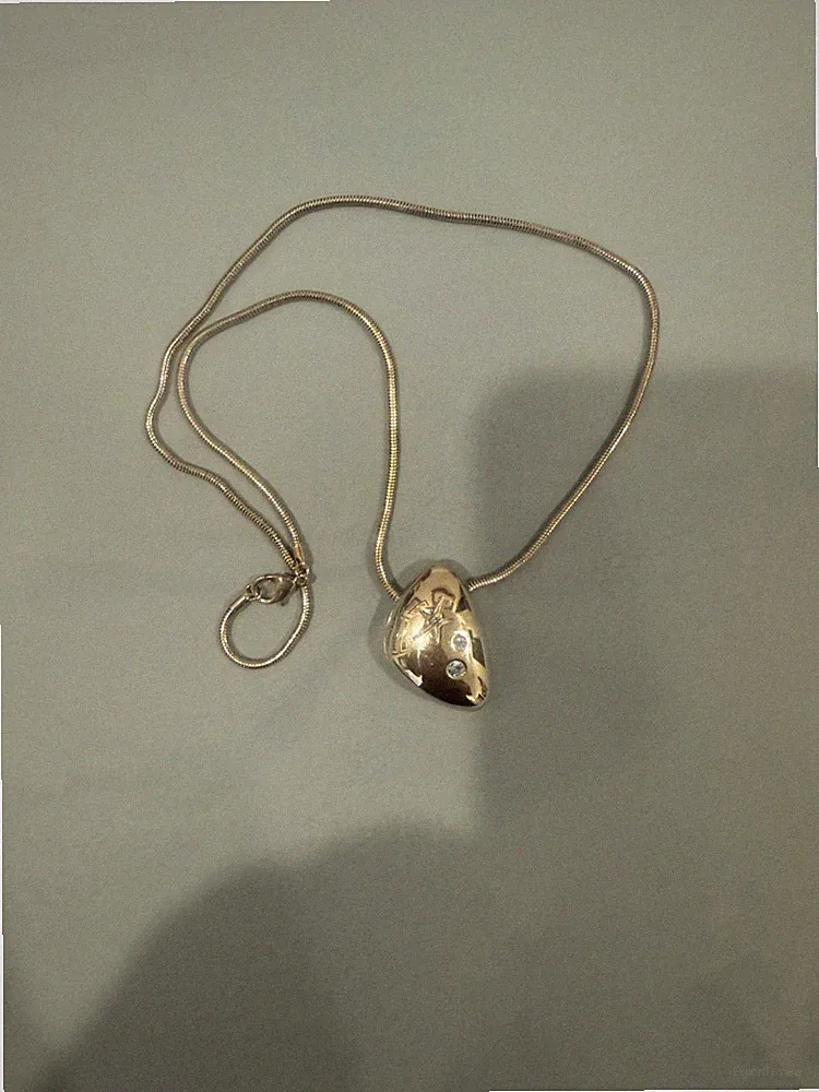Vintage Thierry Mugler Angel Essence Pendant Necklace No Solid Perfume Rare Item
