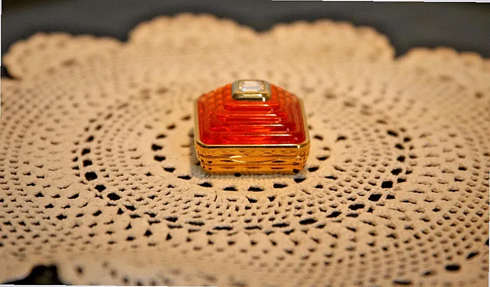Vintage Tresor Lancome Paris parfum .08 oz France Solid Perfume New