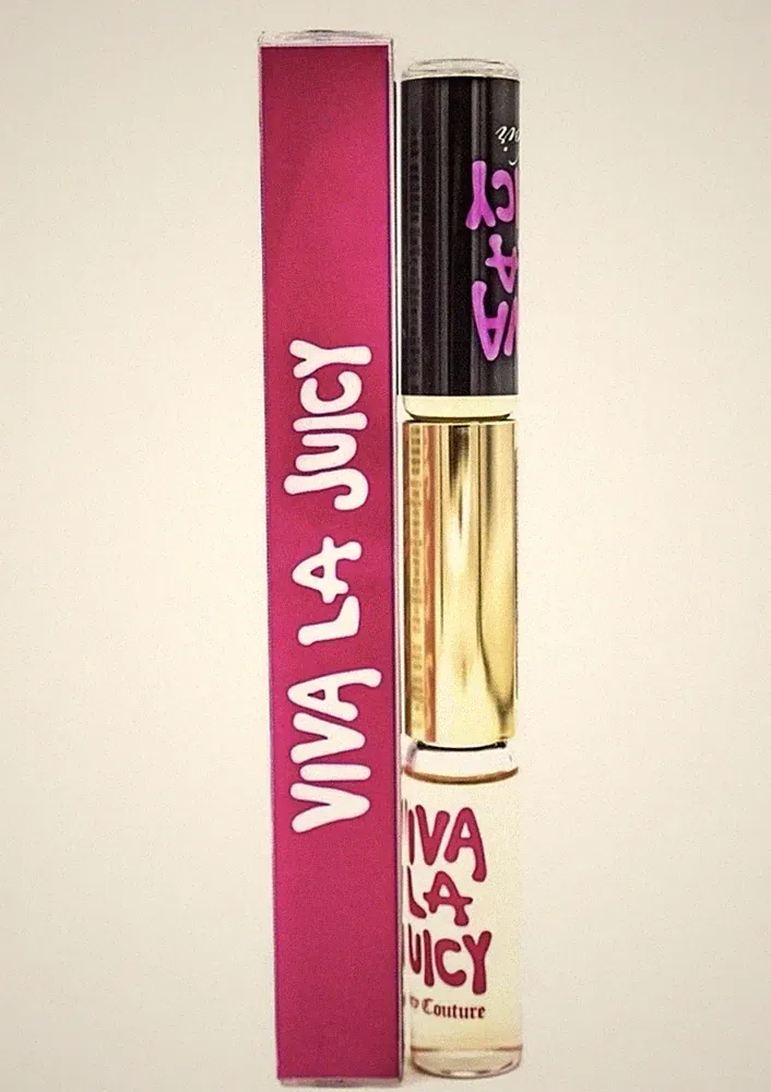Viva La Juicy Perfume& Viva La Juicy Noir Juicy Couture EDP Rollerball -5ML Each