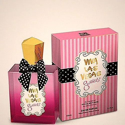 VIVA LAS VEGAS SWEET boutique designer 3.4 oz perfume by MCH Beauty Fragrances