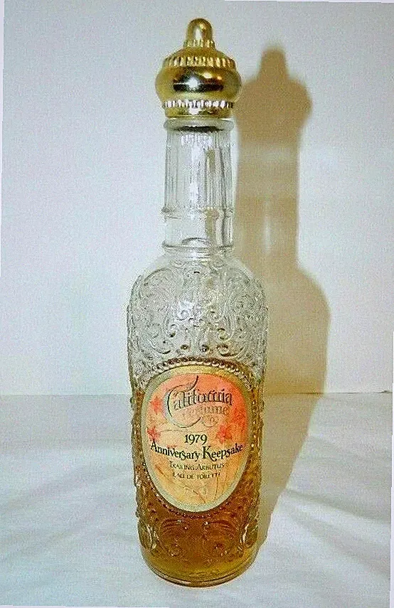 Vtg 1979 Avon Anniversary CA Perfume Trailing Arbutus Eau De Toilette W Contents