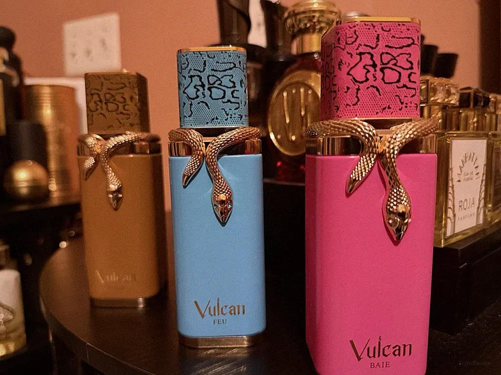 Vulcan BAIE, FEU, SABLE Unisex Fragrance Collection Designer Bottles Lot