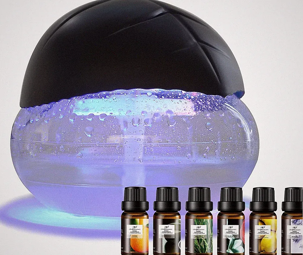 Water-Based Air Purifier with 6 Essential Oils for Fresh, Clean Air