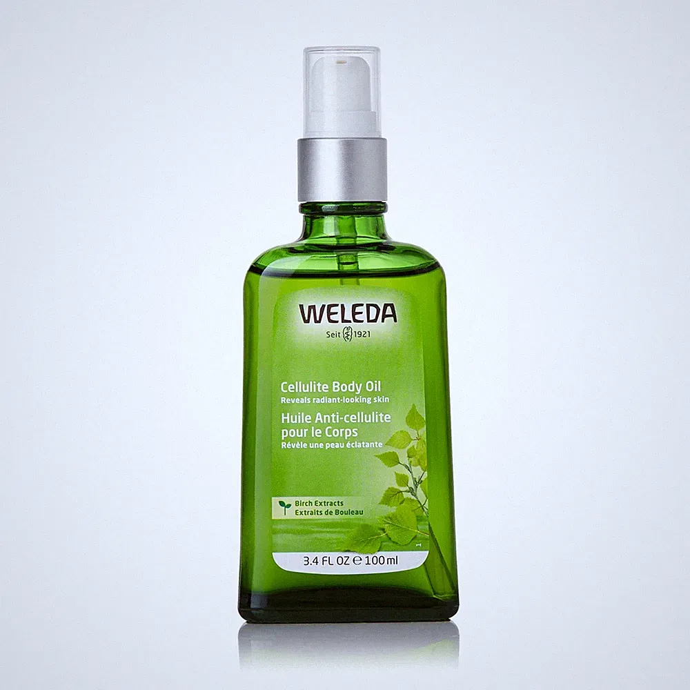 Weleda Birch Cellulite Body Oil 3.4 Fluid Ounce, Fl Oz (Pack of 1), Clear