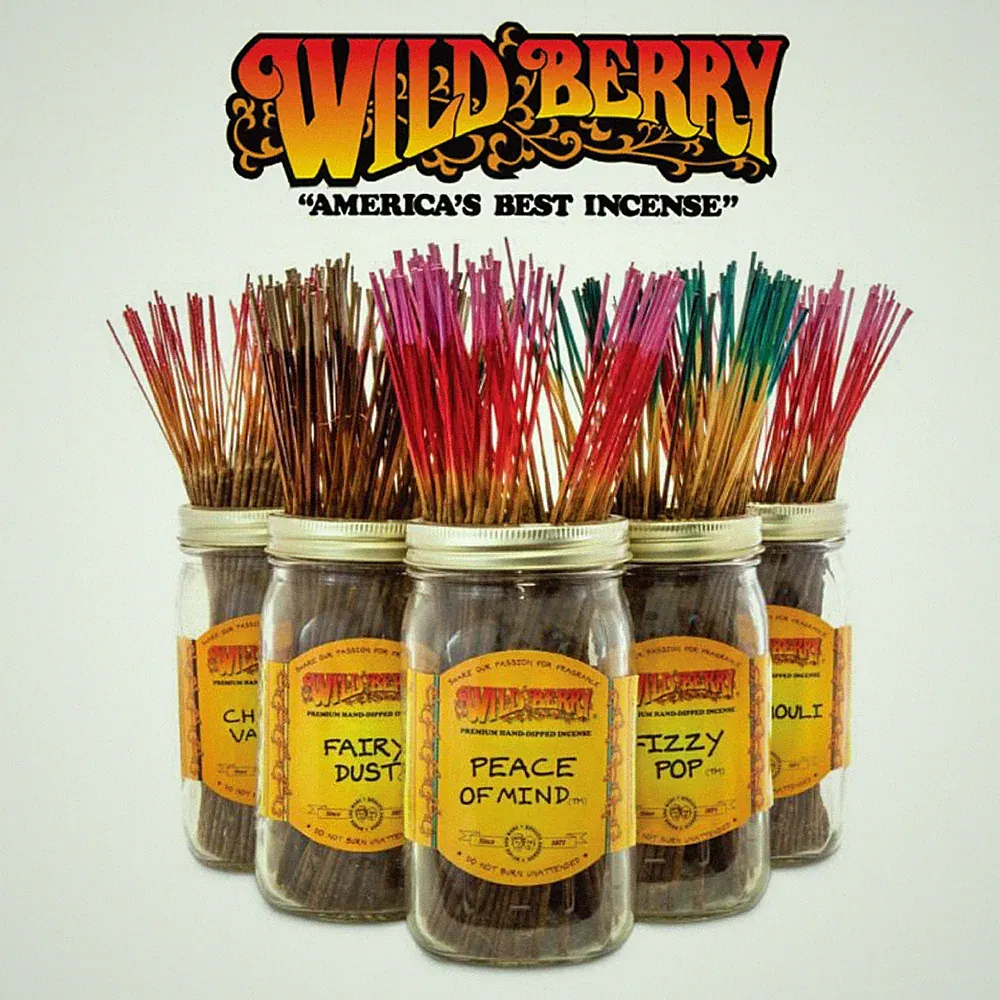 WILDBERRY INCENSE 11” STICKS SCENT 💥 20 PER PACK 💥BUY 2 GET 1 FREE! WILD BERRY