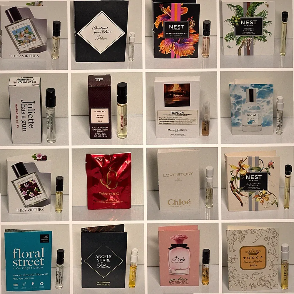 Women's Designer perfume fragrance samples Vials. Lot X 10