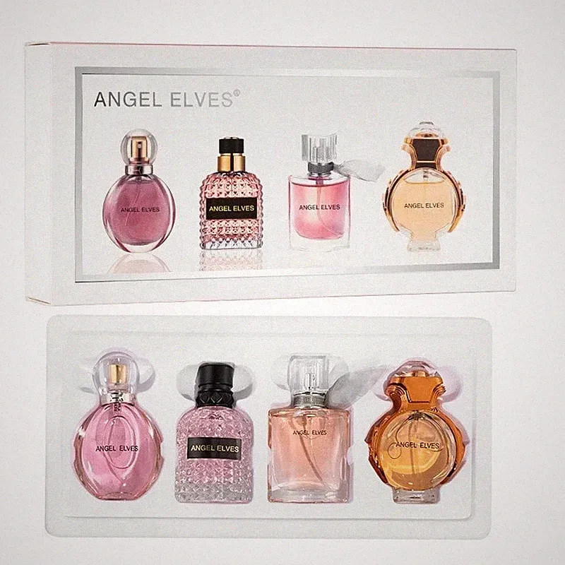 Women's Passion Eau De Toilette 4 Pcs/Set Long Lasting Luxury Fragrance Perfume