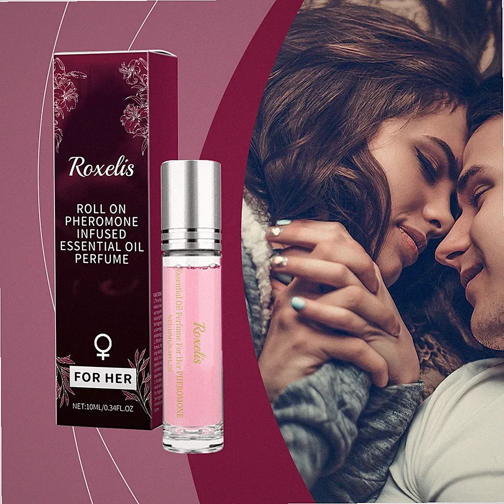 Women‘s Roll On Perfume, Floral & Fruity Scent, Travel Size Rollerball