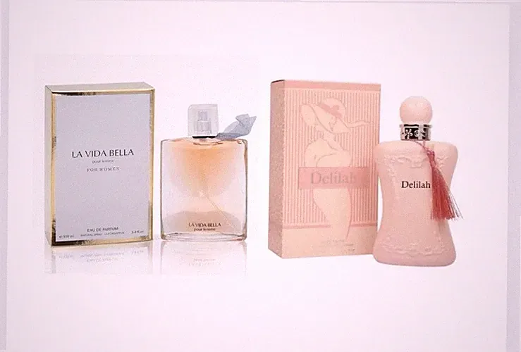 Womens perfume 3.4 oz La Vida Bella & Delilah Free Shipping 2 Pack
