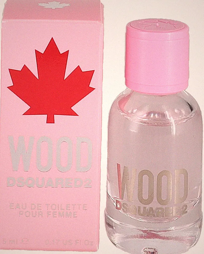 Wood by Dsquared for Women Eau de Toilette Splash Perfume 0.17oz New