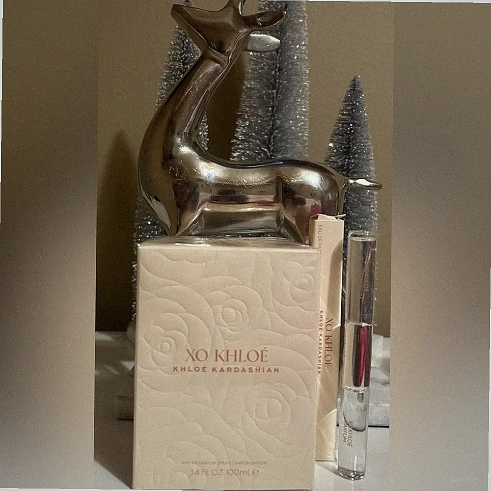XO Khloé Perfume Set-3.4 Fl. Oz Eau De Parfume Spray & Duel Side Travel Parfum❤️