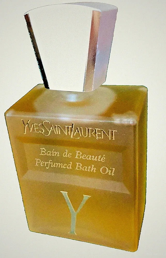 Y by Yves Saint Laurent Perfumed Bath Oil 4.0 FL OZ/115ml Vintage NWOB