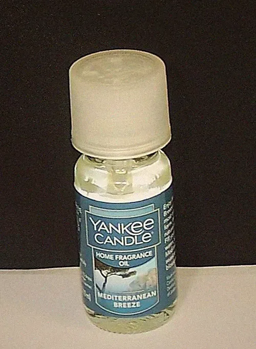 Yankee Candle Mediterranean Breeze Home Fragrance Oil 0.33 Fl. Oz. Ozone Amber