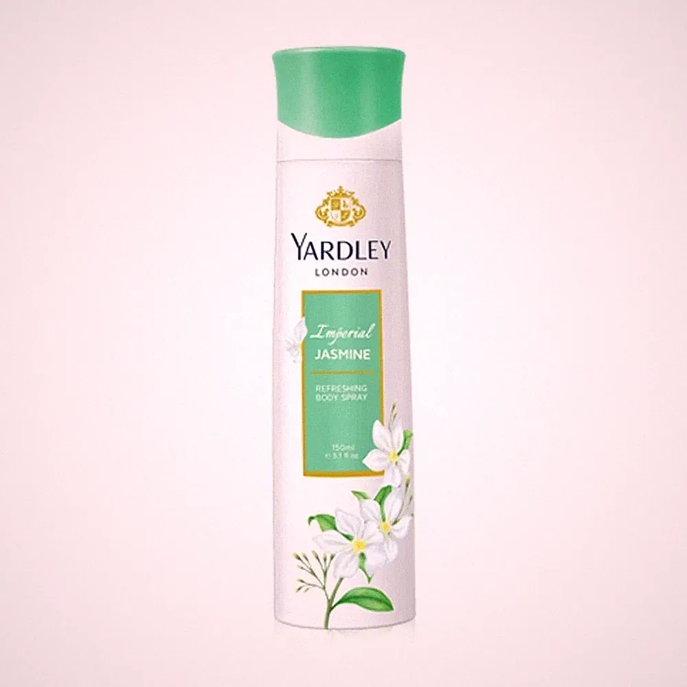 Yardley Fragrance Perfume Body Spray - Jasmine - 150 ml - Deodorant Spray