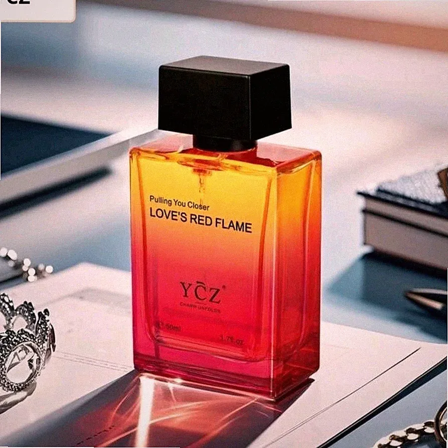 YCZ LOVE'S RED FLAME Eau de Parfum 50ml Orange Pepper Lemon Unisex